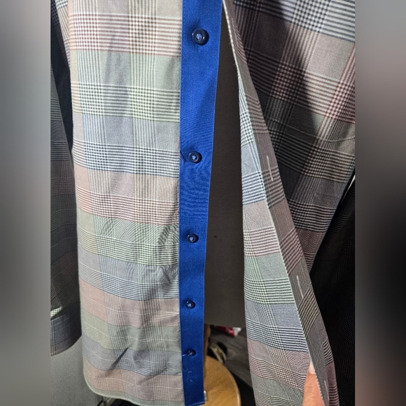 Paul Fredrick Non-Iron Two Ply Cotton Long Sleeve Buttom Down - Picture 7 of 7